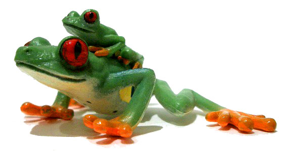 アカメ親子フィギュア