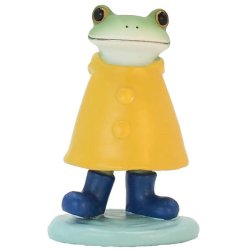 画像1: Copeau レインポンチョのカエル