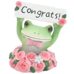 画像1: Copeau お祝いメッセージのカエル