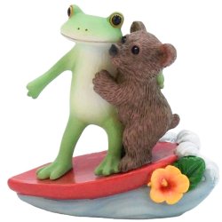 画像1: Copeau サーフィンをるカエルとクマ