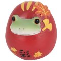 Copeau 起き上がり達磨カエル 彩レッド
