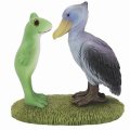 Copeau ハシビロコウとカエル