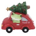Copeau クリスマスツリーと車とカエル