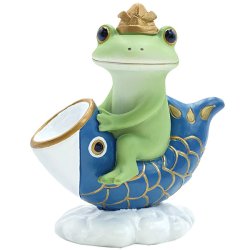 画像1: Copeau ミドル 鯉のぼりに乗るカエル