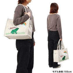 画像2: EoP Bonne Chance コットンキャンバス トートバッグ