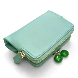 画像2: EoP Bonne Chance 牛革がまぐち二つ折り財布