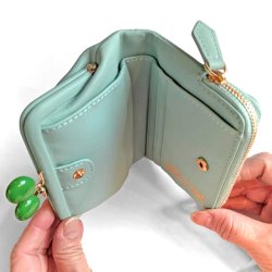 画像3: EoP Bonne Chance 牛革がまぐち二つ折り財布