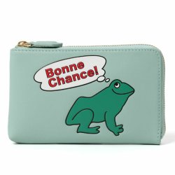 画像1: EoP Bonne Chance 牛革L字ファスナーウォレット