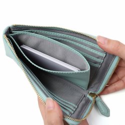 画像6: EoP Bonne Chance 牛革L字ファスナーウォレット