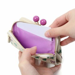 画像7: EoP モノグラム カエルリボン がまぐち二つ折り財布