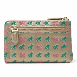 画像3: EoP モノグラム カエルリボン L字ファスナーウォレット