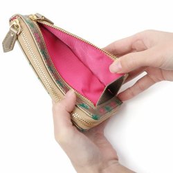 画像6: EoP モノグラム カエルリボン L字ファスナーウォレット