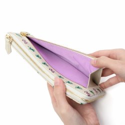 画像6: EoP モノグラム カエルリボン L字ファスナー長札入れ