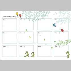 画像7: かえるの時間 スケジュール帳2027【P】