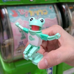 画像2: ガチャガチャ パカッと ひざカックン パステルＴ編　全５種セット