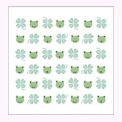 画像2: ひだまり暮らしの和タオル かえるとよつば