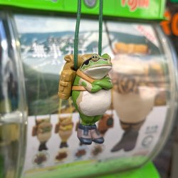 画像2: ガチャガチャ カエルの森工房 無事カエル ストラップ（弐）