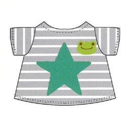 画像1: ピクルスコスチューム 星スパンコールＴシャツ