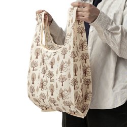 画像3: アース＆ピクルス ぬいぐるみエコバッグ イヌワシさん