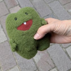 画像2: ぽちっぱ　ぬいぐるみＳ けろっぱ
