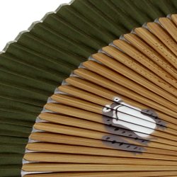 画像3: 男持ち短地 シルクペンテックス 扇子【P】