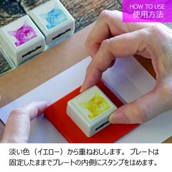 画像5: 重ねおしスタンプ アカメアマガエル