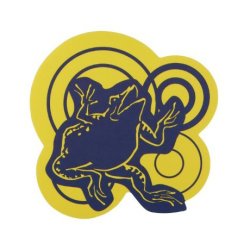 画像1: ビビッと！鳥獣戯画ステッカー【P】