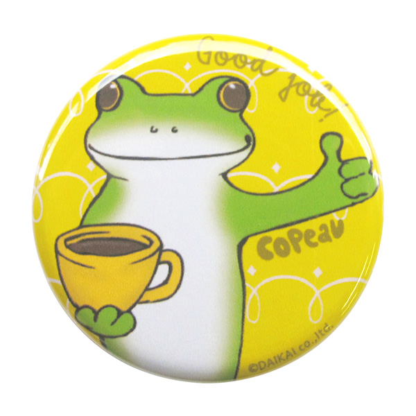 Copeau 缶バッジs グッジョブ Frogs カエルグッズ専門店 自由が丘 Copeau 缶バッジs グッジョブ Frogs カエルグッズ専門店 自由が丘