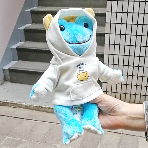 ピクルスコスチューム 耳付きパーカー Frogs カエルグッズ専門店 自由が丘