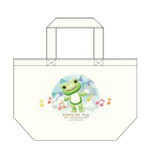 ピクルス ランチバッグ ミュージックアニメ Frogs カエルグッズ専門店 自由が丘