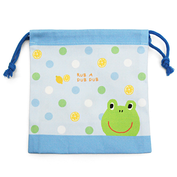 Rub コップ巾着 Frogs カエルグッズ専門店 自由が丘 Rub コップ巾着 Frogs カエルグッズ専門店 自由が丘