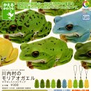 画像: ガチャガチャ 新商品「川内村のモリアオガエル マグネット×ストラップ」