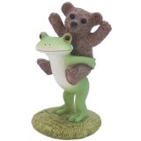 画像: Copeau おんぶするカエルとクマ