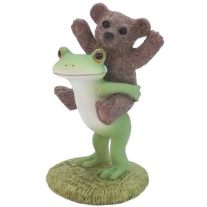 画像: Copeau おんぶするカエルとクマ