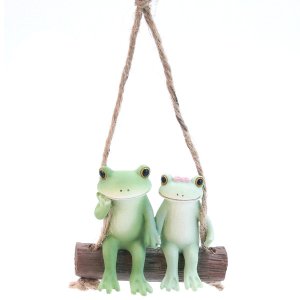 画像: Copeau ブランチハング カエルのカップル