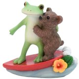 画像: Copeau サーフィンをるカエルとクマ