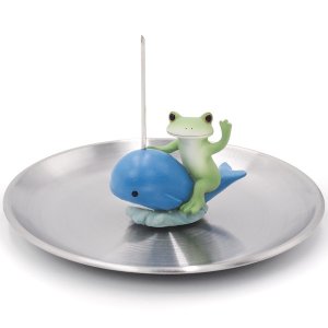 画像: Copeau 蚊取り線香スタンド 潮吹きクジラ