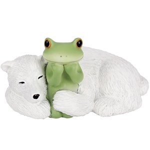画像: Copeau お昼寝シロクマとカエル