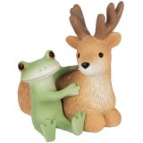 画像: Copeau 鹿と仲良しカエル