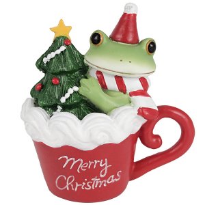 画像: Copeau クリスマスカップケーキとカエル