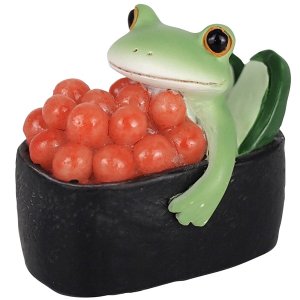 画像: Copeau 寿司とカエル イクラ