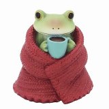 画像: Copeau ぬくぬく毛布にくるまるカエル