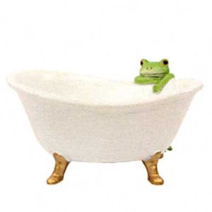 画像: Copeau お風呂を待つカエル