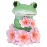 画像: Copeau ミニガーデン 桜に囲まれるカエル
