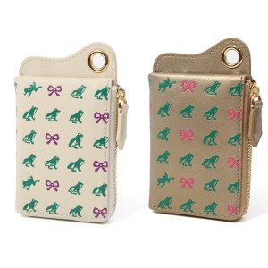 画像: EoP モノグラム カエルリボン パスケースウォレット