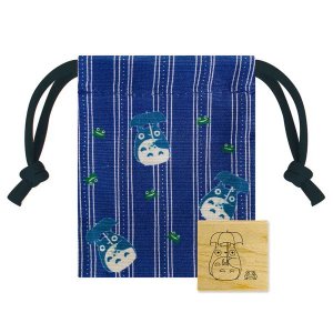 画像: 巾着スタンプ となりのトトロ