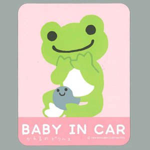 画像: ピクルス ステッカー BABY IN CAR【P】