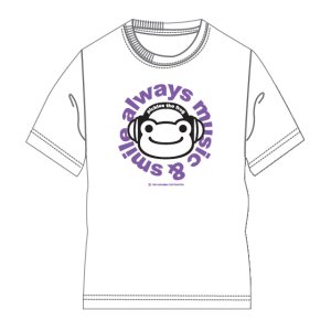 画像: ピクルス Ｔシャツ ヘッドフォン WHT
