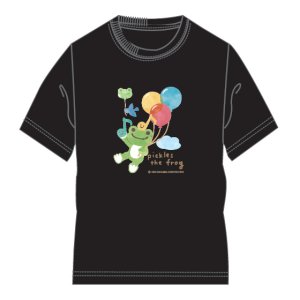 画像: ピクルス Ｔシャツ バルーン BK