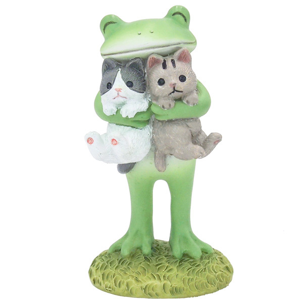 画像1: Copeau 猫が大好きなカエル